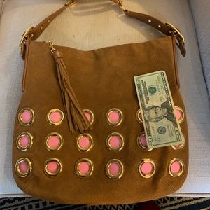 Jana Feifer Large Suede and Leather